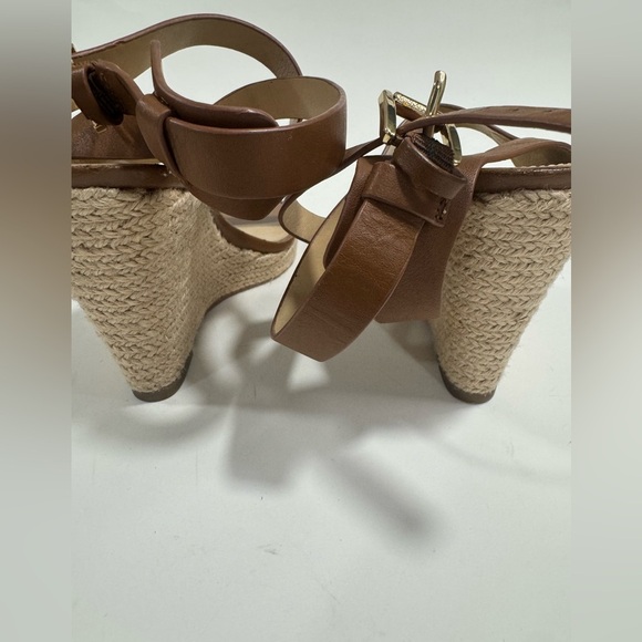 Michael Kors Kaylee Espadrille Wedge Sandals Sz 8 M - Picture 4 of 12